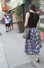 EMMY ROSSUM Out and About in Beverly Hills 10/27/2015