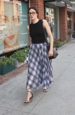 EMMY ROSSUM Out and About in Beverly Hills 10/27/2015