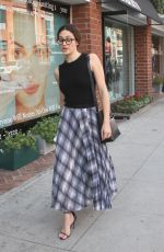 EMMY ROSSUM Out and About in Beverly Hills 10/27/2015
