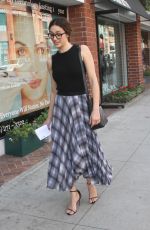 EMMY ROSSUM Out and About in Beverly Hills 10/27/2015