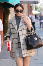 EMY ROSSUM Out in Beverly Hills 10/29/2015