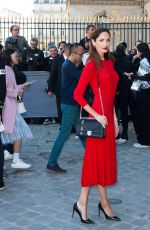 EUGENIA SILVA at Christian Dior Fashion Show in Paris 10/02/2015