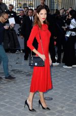 EUGENIA SILVA at Christian Dior Fashion Show in Paris 10/02/2015