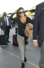EVA LONGORIA Arrives at LAX Airport in Los Angeles 10/30/2015