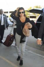 EVA LONGORIA Arrives at LAX Airport in Los Angeles 10/30/2015