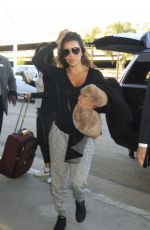 EVA LONGORIA Arrives at LAX Airport in Los Angeles 10/30/2015