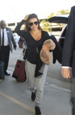 EVA LONGORIA Arrives at LAX Airport in Los Angeles 10/30/2015