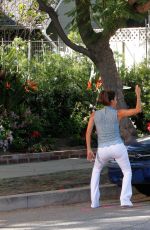 EVA LONGORIA on the Set of Hot and Bothered in Los Angeles 10/01/2015