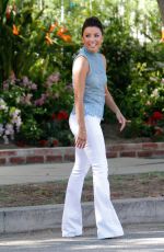 EVA LONGORIA on the Set of Hot and Bothered in Los Angeles 10/01/2015