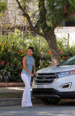 EVA LONGORIA on the Set of Hot and Bothered in Los Angeles 10/01/2015