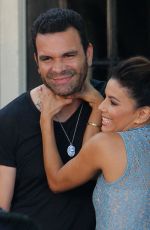 EVA LONGORIA on the Set of Hot and Bothered in Los Angeles 10/01/2015