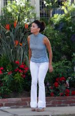EVA LONGORIA on the Set of Hot and Bothered in Los Angeles 10/01/2015