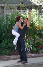 EVA LONGORIA on the Set of Hot and Bothered in Los Angeles 10/01/2015