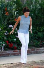 EVA LONGORIA on the Set of Hot and Bothered in Los Angeles 10/01/2015