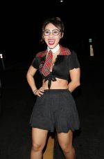 FRANCIA RAISA at Hyde’s Halloween Bash in Hollywood 10/24/2015