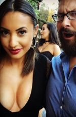 FRANCIA RAISA at Latina Hot List Party in West Hollywood 10/06/2015