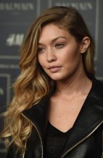 GIGI HADID at Balmain X H&M Collection Launch in New York 10/20/2015