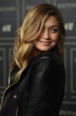 GIGI HADID at Balmain X H&M Collection Launch in New York 10/20/2015