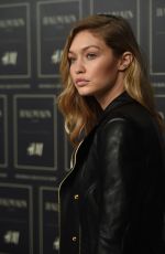 GIGI HADID at Balmain X H&M Collection Launch in New York 10/20/2015