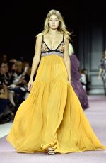 GIGI HADID at Giambattista Valli Fashion Show at Paris Fashion Week 10/05/2015