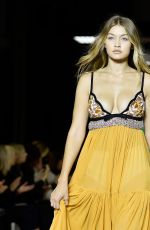 GIGI HADID at Giambattista Valli Fashion Show at Paris Fashion Week 10/05/2015
