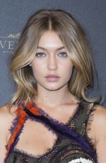 GIGI HADID at Vogue’s 95th Anniversary Party in Paris 10/03/2015