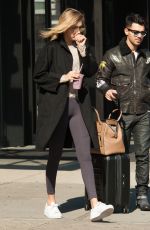 GIGI HADID Heading to JFK Airport in New York 10/21/2015