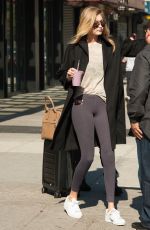 GIGI HADID Heading to JFK Airport in New York 10/21/2015