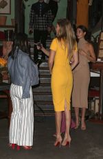 GIGI HADID Leaves Kinugawa Restaurant in Paris 10/02/2015