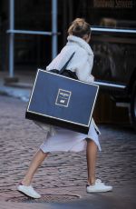 GIGI HADID Out and About in New York 10/19/2015