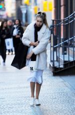 GIGI HADID Out and About in New York 10/19/2015