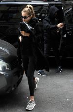 GIGI HADID Out in New York 10/17/2015