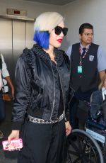 GWEN STEFANI Arrives at Los Angeles International Airport 10/18/2015