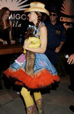 GWEN STEFANI at Casa Tequila Halloween Party in Beverly Hills 10/30/2015