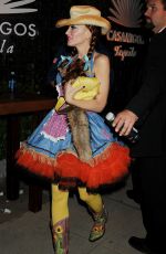 GWEN STEFANI at Casa Tequila Halloween Party in Beverly Hills 10/30/2015