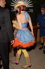 GWEN STEFANI at Casa Tequila Halloween Party in Beverly Hills 10/30/2015