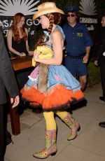 GWEN STEFANI at Casa Tequila Halloween Party in Beverly Hills 10/30/2015