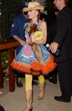 GWEN STEFANI at Casa Tequila Halloween Party in Beverly Hills 10/30/2015