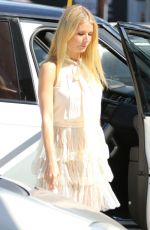 GWYNETH PALTROW Arrives at a Restaurant in Los Angeles 10/20/2015