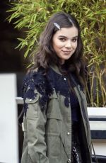 HAILEE STEINFELD Arrives at ITV Studios in London 10/02/2015