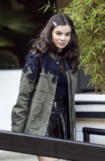 HAILEE STEINFELD Arrives at ITV Studios in London 10/02/2015