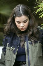 HAILEE STEINFELD Arrives at ITV Studios in London 10/02/2015