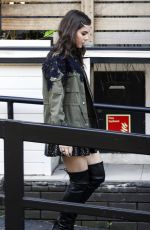 HAILEE STEINFELD Arrives at ITV Studios in London 10/02/2015