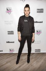 HAILEE STEINFELD at Chord Club by Billboard in New York 10/06/2015