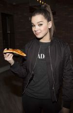 HAILEE STEINFELD at Chord Club by Billboard in New York 10/06/2015