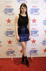 HAILEE STEINFELD at Z100 Jingle Ball Presented by Capital One Kick-off Event in New York 10/05/2015