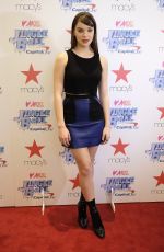 HAILEE STEINFELD at Z100 Jingle Ball Presented by Capital One Kick-off Event in New York 10/05/2015