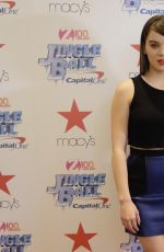 HAILEE STEINFELD at Z100 Jingle Ball Presented by Capital One Kick-off Event in New York 10/05/2015