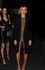 HAILEY BALDWIN at Le Six Seven in Paris 10/01/2015