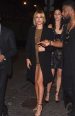 HAILEY BALDWIN at Le Six Seven in Paris 10/01/2015